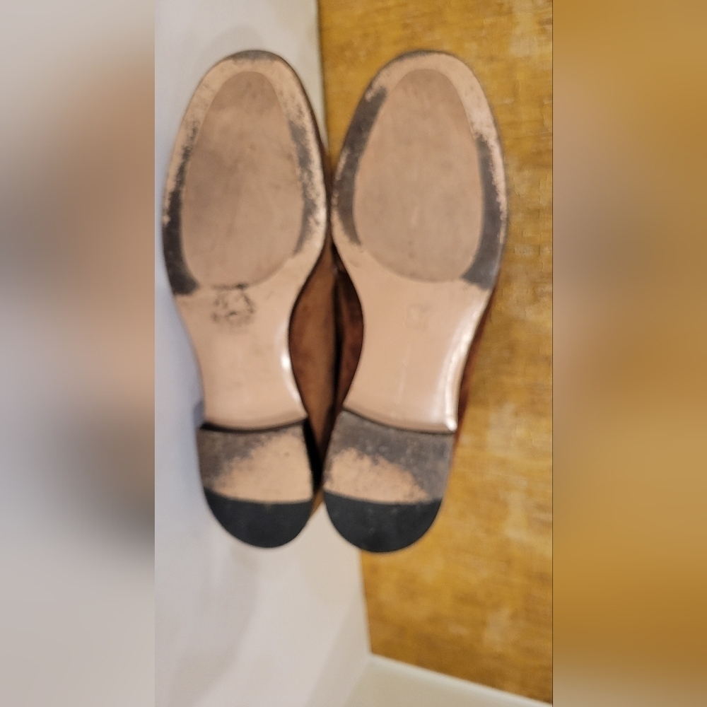 Gianni Rossi Lindon Suede Brown Booties Women's Size 36 - Picture 7 of 14